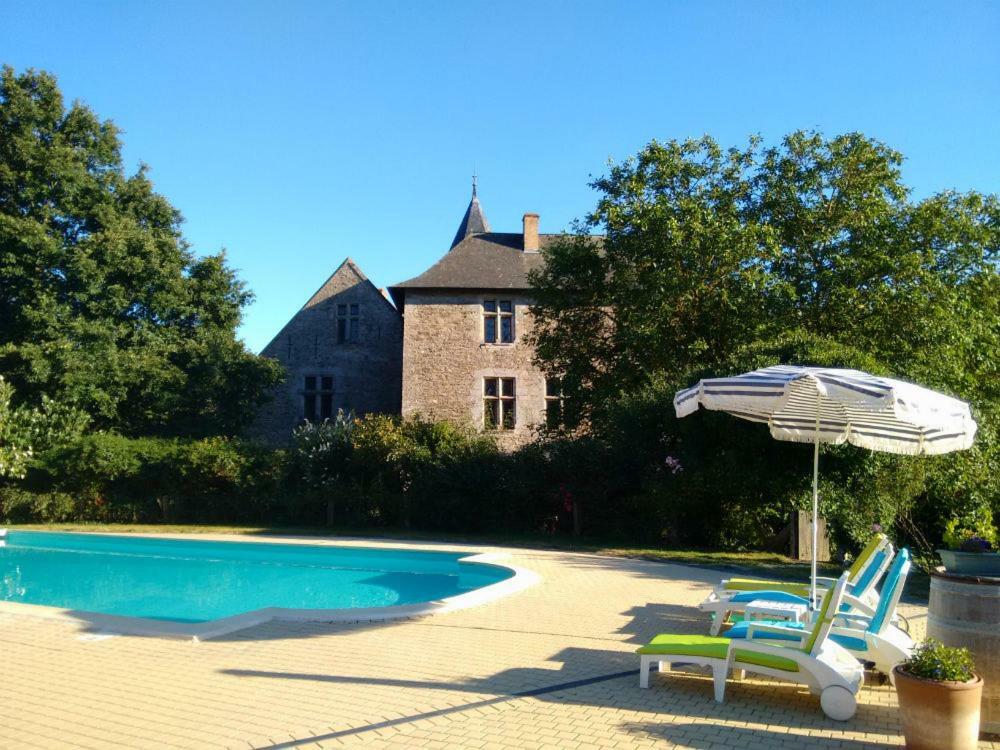 Chateau De Chanze Faye-d'Anjou Kültér fotó